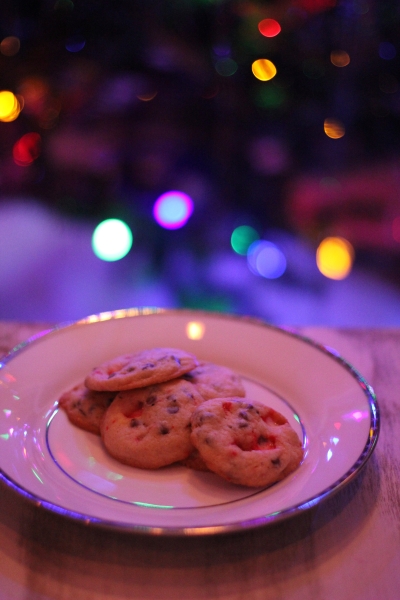 Chocolate Chip Candy Cane Cookies by Doughvelopment 2